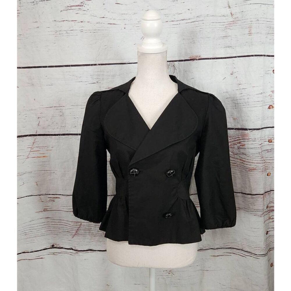 Piko 1988 Double Breasted Peplum Jacket Size‎ Medium